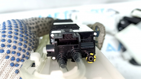 The lumbar support of the driver's seat BMW X5 G05 19-22 has a broken fitting and broken fasteners