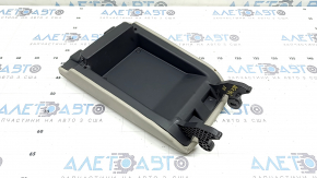 Armrest Honda Accord 20-22, light gray leather, dry cleanable
