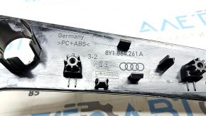 Gear selector cover for Audi A3 22-24, black gloss, scratches