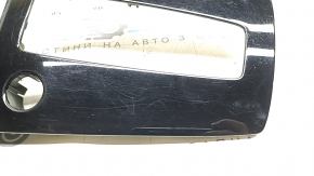 Gear selector cover for Audi A3 22-24, black gloss, scratches
