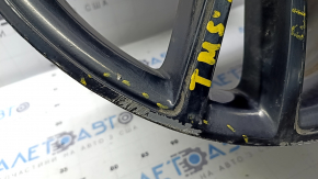 Wheel rim R19 x 8J ET40 Tesla Model S 12-20 curb, painted, for rental