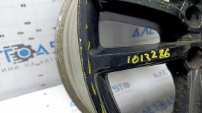 Wheel rim R19 x 8J ET40 Tesla Model S 12-20 curb, painted, for rental