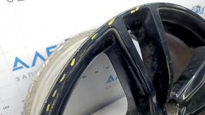 Wheel rim R19 x 8J ET40 Tesla Model S 12-20 curb, painted, for rental