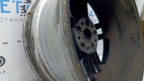 Wheel rim R19 x 8J ET40 Tesla Model S 12-20 curb, painted, for rental