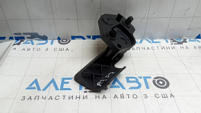 Black hood release handle for Audi A3 22-26 interior, with bracket, scratches, creases, dents