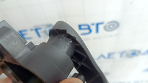 Black hood release handle for Audi A3 22-26 interior, with bracket, scratches, creases, dents