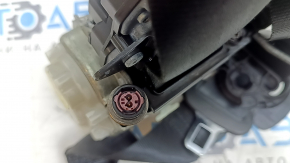 Passenger seat belt with squib and tensioner Audi A3 22-26 black, for cleaning, rust
