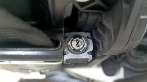 Passenger seat belt with squib and tensioner Audi A3 22-26 black, for cleaning, rust