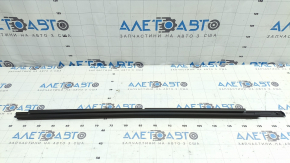 Mitsubishi Lancer 10-17 black door-glass molding, central, front left