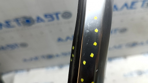 Molding door-glass central rear right Audi A3 22-26 chrome, scratches, bump, bent seal, bent, in glue