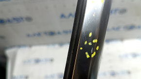 Molding door-glass central rear right Audi A3 22-26 chrome, scratches, bump, bent seal, bent, in glue