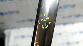 Molding door-glass central rear right Audi A3 22-26 chrome, scratches, bump, bent seal, bent, in glue