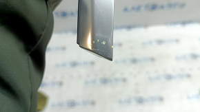 Molding door-glass central rear right Audi A3 22-26 chrome, scratches, bump, bent seal, bent, in glue