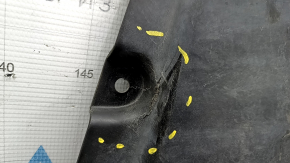 Front central underbody protection BMW X5 G05 19-26 AWD cracks, breaks