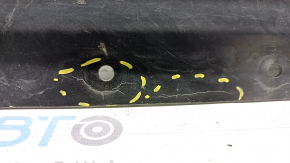 Front central underbody protection BMW X5 G05 19-26 AWD cracks, breaks