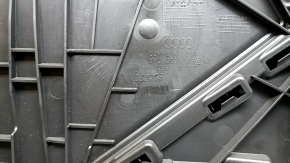 Door trim, front right card, Audi A3 22-26, black leather, structure, armrest, black leather, without molding, worn