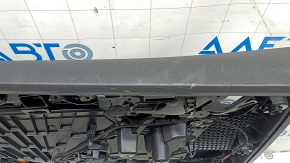Door trim, rear right card, Audi A3 22-26, black leather, structure, armrest, black leather, without molding, abrasions, scratches