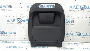 Driver's seat cover rear BMW X5 G05 19-22 black, with backlight, worn, broken fastening