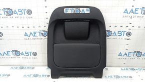 Rear passenger seat trim BMW X5 G05 19-22 black, with backlight, broken fastening, bumps