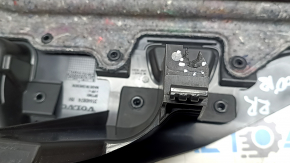 Right arch trim Volvo XC60 18-21 black, scratches, broken fastening