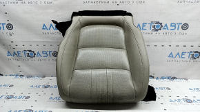 Honda Accord 20-22 driver's seat cushion upholstery, light gray leather, Platinum Gray, heated, perforated, dry-cleanable