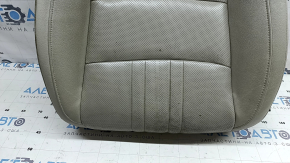 Honda Accord 20-22 driver's seat cushion upholstery, light gray leather, Platinum Gray, heated, perforated, dry-cleanable