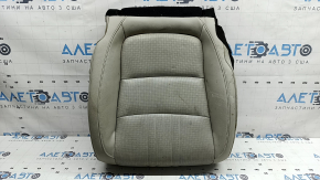 Honda Accord 20-22 passenger seat cushion upholstery, light gray leather, Platinum Gray, heated, perforated, dry-cleanable