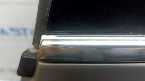 Rear left door assembly Volvo XC60 18-26 Keyless, silver 711, tinted, chrome molding, sand, scratches, scratches on molding, scratches on linings