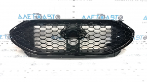 Grill grill Ford Edge 19-24 without chamber, ST, black gloss