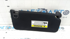 Left visor Honda Accord 23-26 black, without hook, with backlight, broken connector