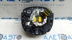 Airbag in the driver's steering wheel Volvo XC60 18-26 black, scratches, bumps
