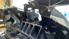 Front dashboard with AIRBAG Volvo XC60 18-26 black without projection, scratches, broken mount, fracture