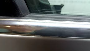 Door assembly front right Volvo XC60 18-26 Keyless, silver 711, scratches on molding and trim, scratches, bump on handle