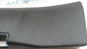 Center pillar trim, upper belt, left, Volvo XC60 18-26, black, worn