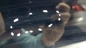 Panorama assembly Volvo XC60 18-26 black curtain, scratches, curtain came out of the groove