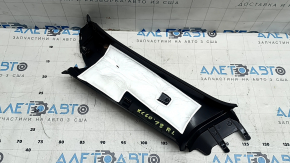 Rear pillar trim in front of the left window Volvo XC60 18-26 black, scratch