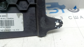Side trim of the central console, right rear, Volvo XC60 18-26, black, upper, broken fasteners