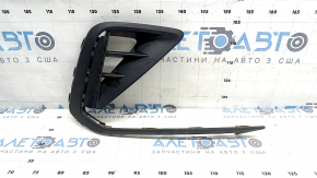 Right bumper grille VW Jetta 25-26 without fog lights, structure
