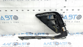 Right bumper grille VW Jetta 25-26 without fog lights, structure