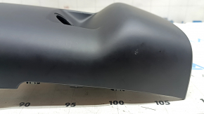 Rear lower center console trim Volvo XC60 18-26 black, under the cigarette lighter, scratches, bump