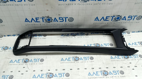 Upper center console trim Volvo XC60 18-26 black, scratches