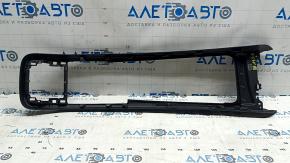 Upper center console trim Volvo XC60 18-26 black, scratches