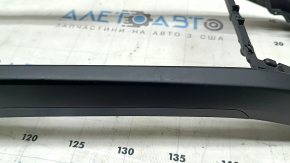 Upper center console trim Volvo XC60 18-26 black, scratches
