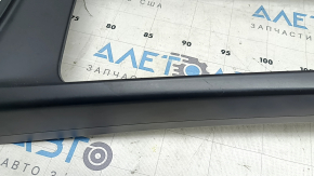 Upper center console trim Volvo XC60 18-26 black, scratches