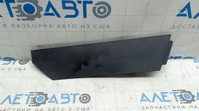Side trim for center console, left rear, Volvo XC60 18-26, black, lower
