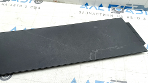 Side trim for center console, right rear, Volvo XC60 18-26, black, lower, scratches