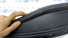 The rear bumper cover for VW Jetta 22-26 is chipped and worn
