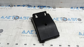 The under-dash fuse box cover for Volvo XC60 18-26 is worn, the fastening is broken, there are scratches