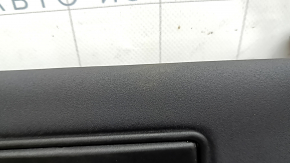 Right visor Volvo XC60 18-26 black, without hook, with backlight, needs cleaning, scratches