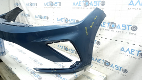 Front bare bumper VW Jetta 25-26 blue, without plug, chipped